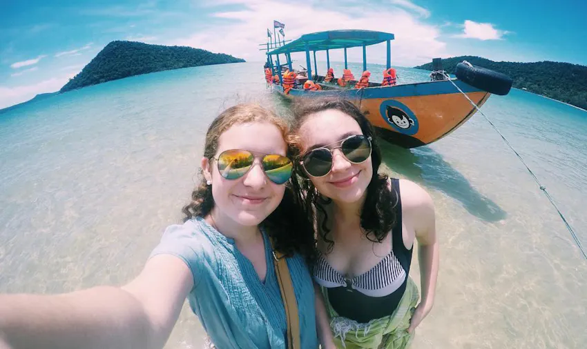 Visit Bamboo Island during an IVHQ weekend in Cambodia