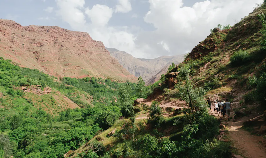 Adventure holiday abroad in the Atlas mountains volunteering in Morocco with IVHQ