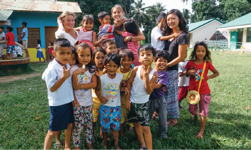 Take a technology free volunteer vacation in the Philippines