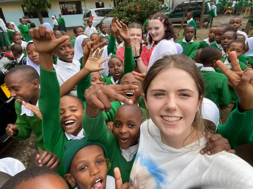 Dunoon Grammar School in Scotland engaging in international volunteering through IVHQ, building a program to develop global citizens.