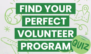 Volunteer educator pointing to notes on a whiteboard during a lesson.