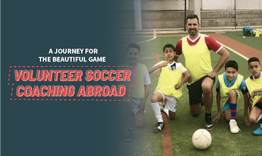 Volunteer soccer coaching abroad