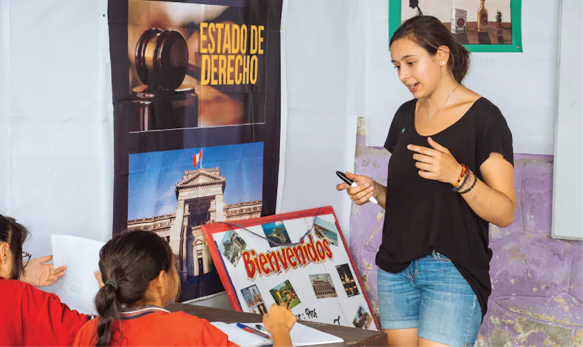 Study abroad volunteer program in Lima with International Volunteer HQ