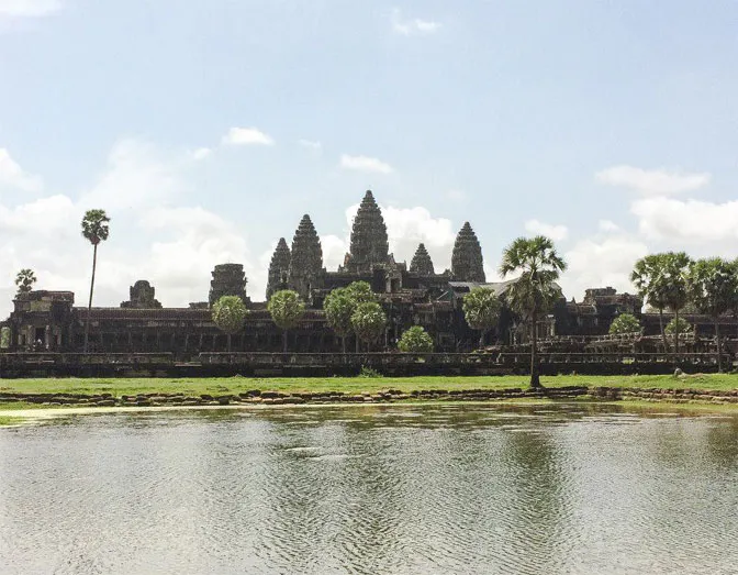 Visiting the Temples of Angkor Wat as a Senior volunteer with IVHQ in Cambodia