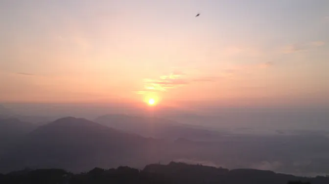 IVHQ Staff Member's View Of Sunrise On Sarankot