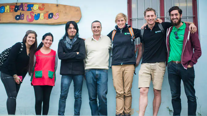 Meeting with volunteers and IVHQ staff in Argentina