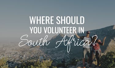 Where should I volunteer in South Africa