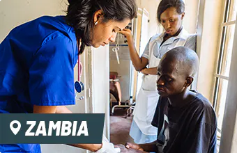 Volunteer in Zambia