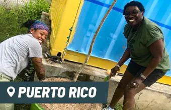 Volunteer in Puerto Rico