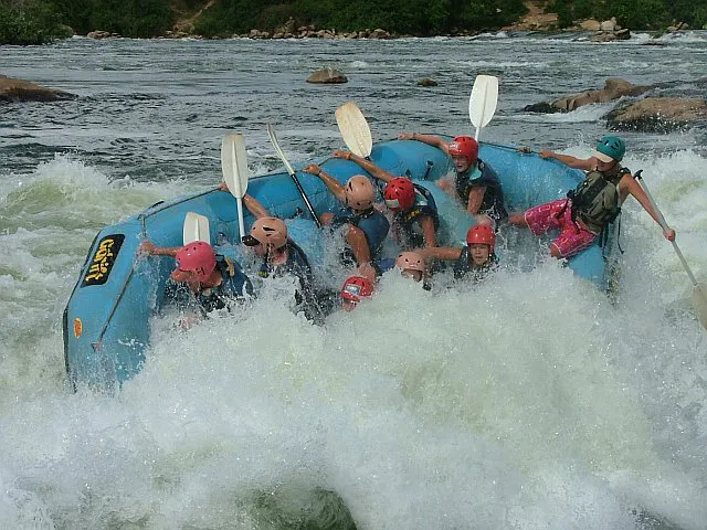 White Water Rafting in Uganda with IVHQ