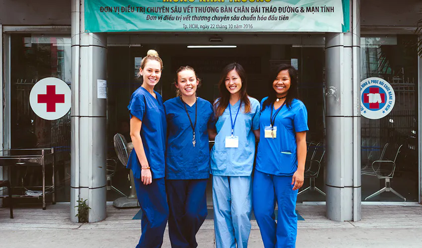 Medical volunteer in Vietnam with IVHQ