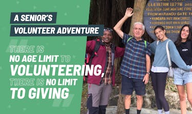 A Senior's Volunteering Abroad Aventure with IVHQ
