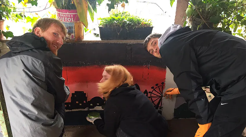 Making an imapct on the Community Outreach volunteering project in Argentina - Cordoba.