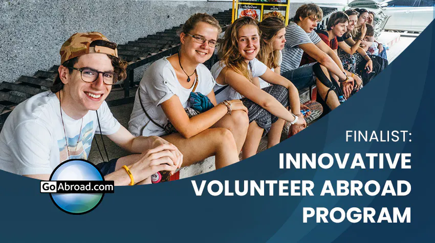 GoAbroad.com Finalist Innovative Volunteer Abroad Program.