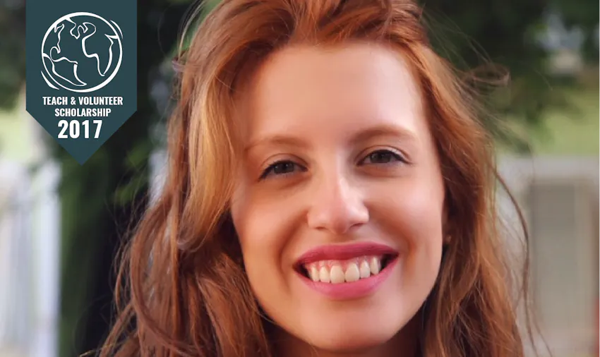 IVHQ Teach and Volunteer Abroad Scholarship winner 2017