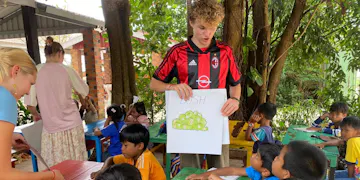 Volunteer on the Teaching English project in Cambodia with IVHQ