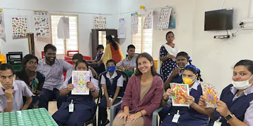 Volunteer on the Special Needs Care project in Kerala, India with IVHQ