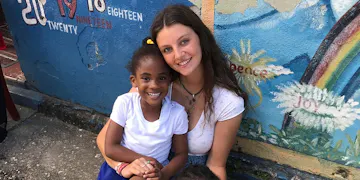 Volunteer on the Childcare project with IVHQ in Jamaica