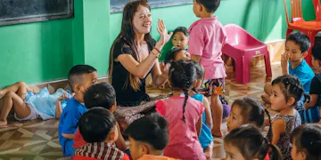 Volunteer on the Childcare project in Laos with IVHQ