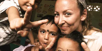 Volunteer on the Childcare project in Pokhara, Nepal with IVHQ