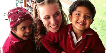 Volunteer on the Special Needs Care project in Nepal with IVHQ
